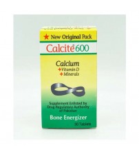Calcite 600 Calcium Vitamin D 30Tablets